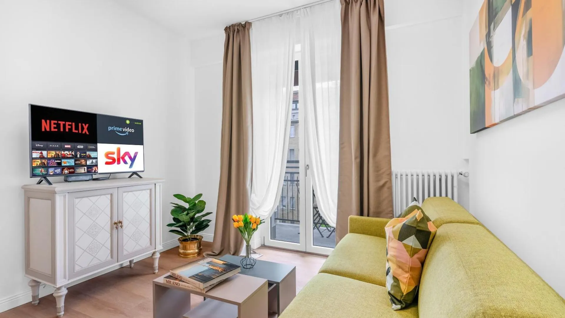 Apartament Stadio San Siro-Mico-City Life - Lux Sweet Home Mediolan